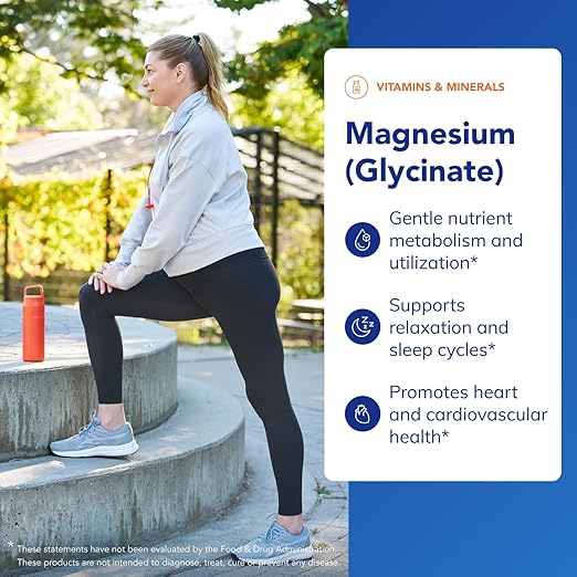 Pure Encapsulations Magnesium (Glycinate) 180 Capsules