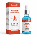 Doctor B GHK-CU Copper Peptide hair and scalp serum with packaging on a white background