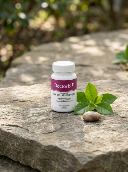 Doctor B Tinnitus Relief – Ear Wellness Support, 60 Capsules